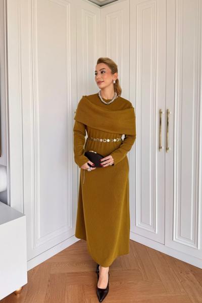 Zenan Elbise Yağ Yeşili