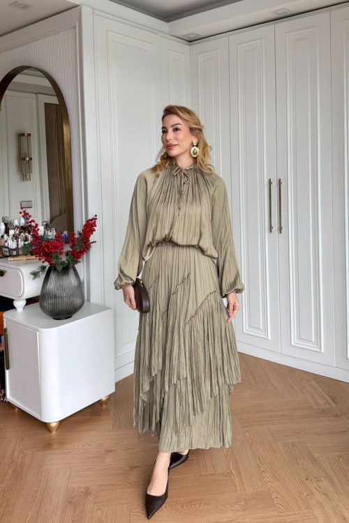 Zeynep Etek Takım Haki