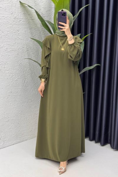 Haki Canan Elbise Tesettür Giyim