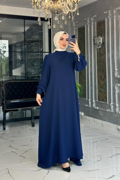 Asil Elbise Lacivert