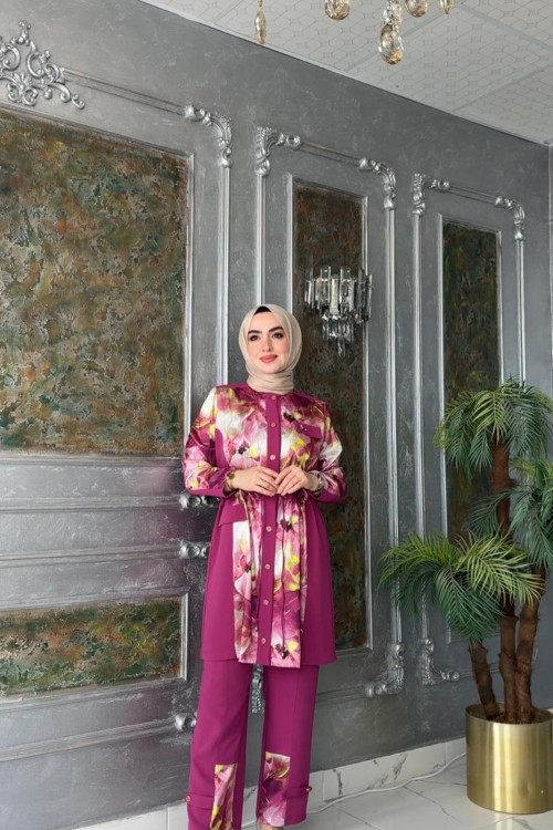 Dalya Takım-Fuşya