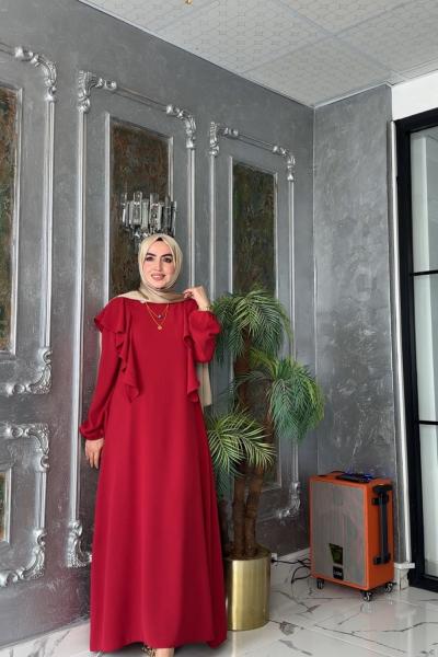 Eda Elbise-Kırmızı