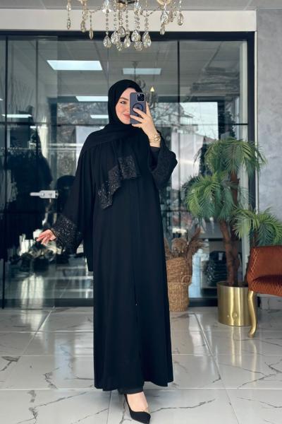Halise Abaya Siyah