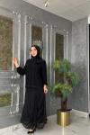Melek Etek Takım-Siyah