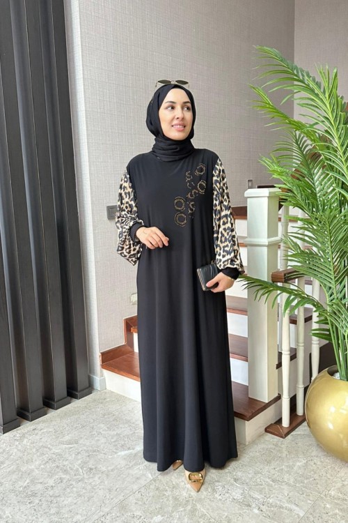 Aysun Elbise Siyah