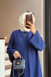 Becca Üçlü Takım  Saks Mavisi