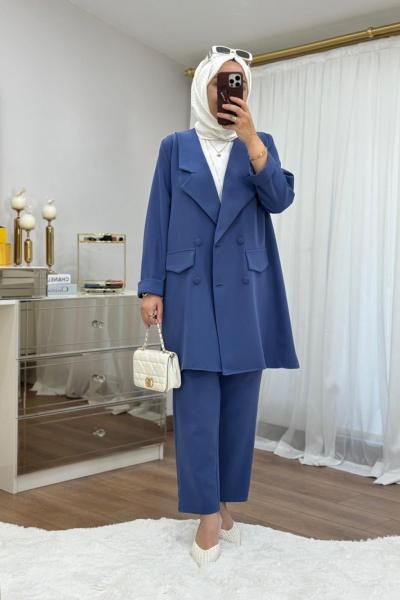Casual Takım Mavi