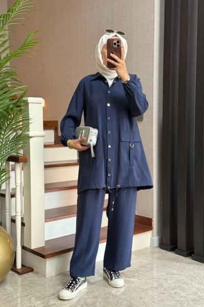 Genza Takım Lacivert