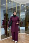 Oysho Kimona Takım  Bordo