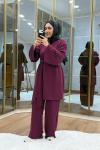 Oysho Kimona Takım  Bordo