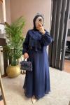 Riad Elbise Lacivert
