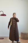ROSEL KAPİTONE MONT  KAHVERENGİ
