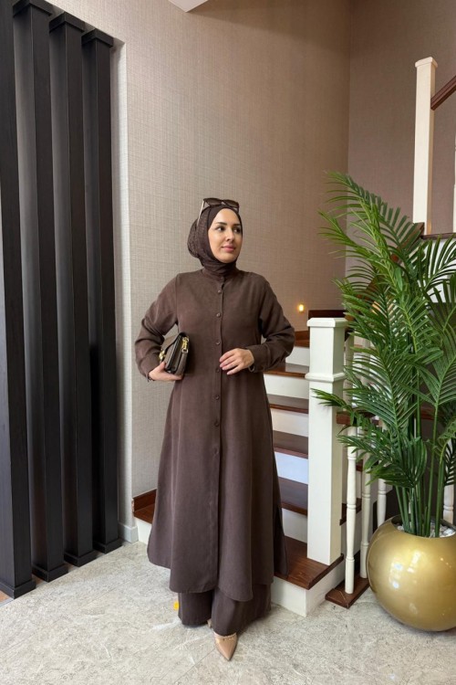 Rozie Takım Kahverengi