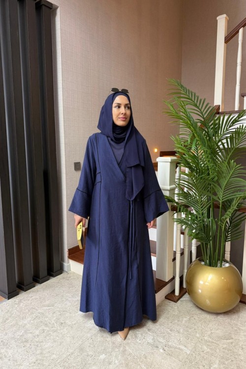 SOLEA ABAYA Lacivert