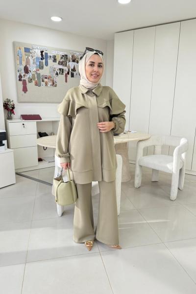 Volanlı Scuba Takım Haki