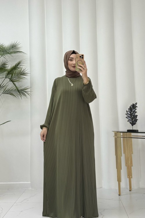 Azra Elbise Haki