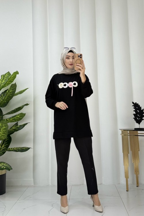 Coco tunik Siyah