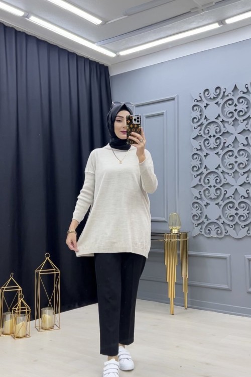 Dida tunik Taş Rengi