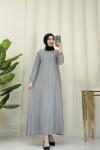 Ecem elbise Gri