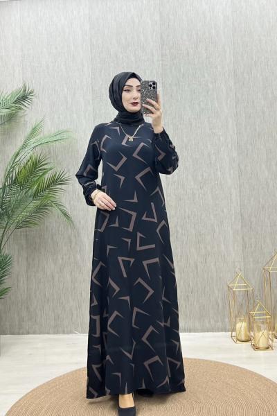 Enna Elbise  Vizon Siyah