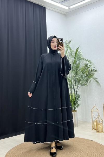 Esra Abaya Ferace Siyah