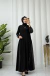 Eyşan elbise Siyah