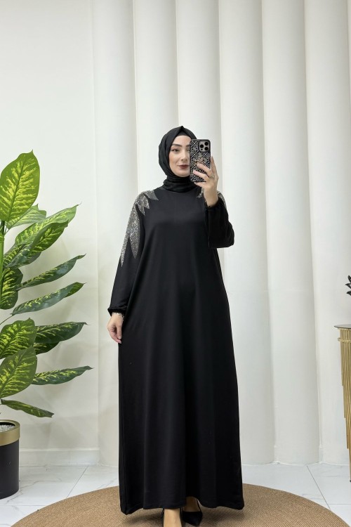 Frida elbise Siyah