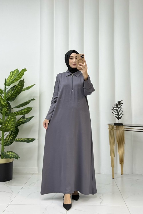 Hilal Elbise Gri