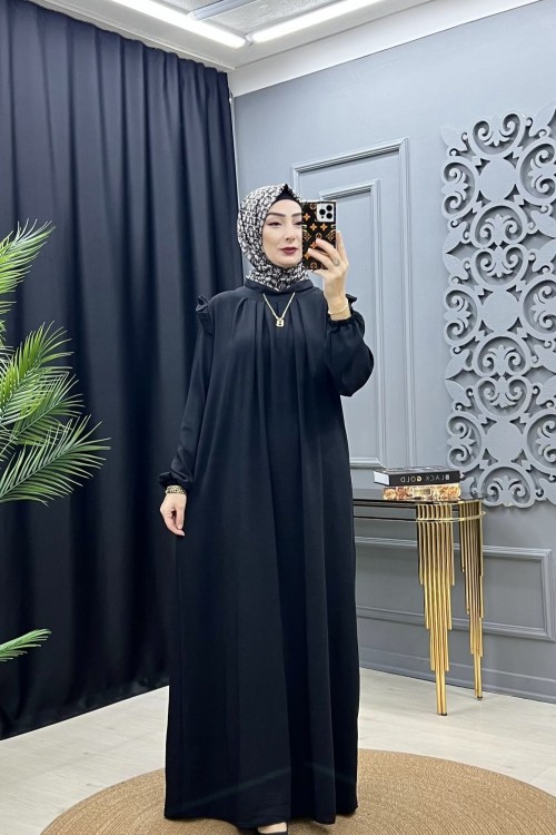 Hüma Elbise Siyah