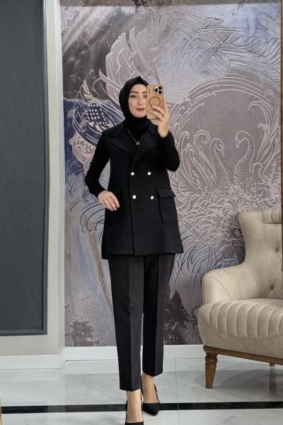 İKRA YELEK  Siyah