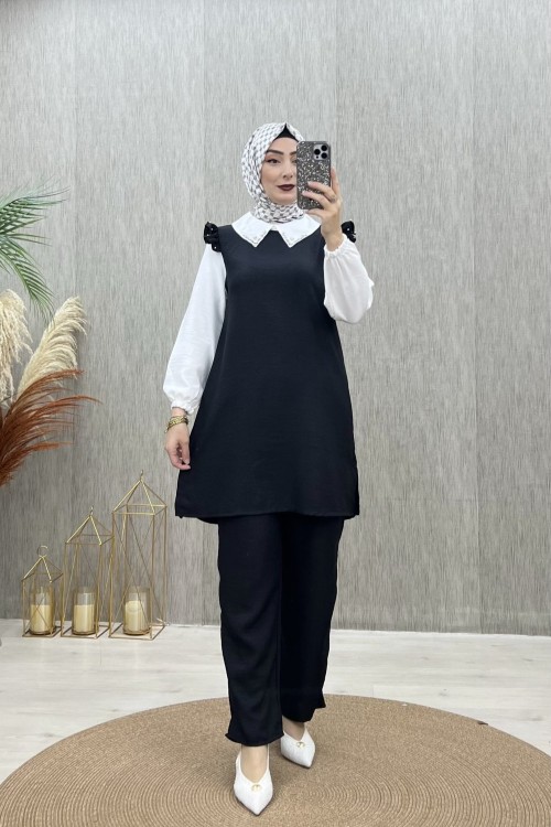 Maysa takım Siyah