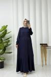 Nefise elbise Lacivert