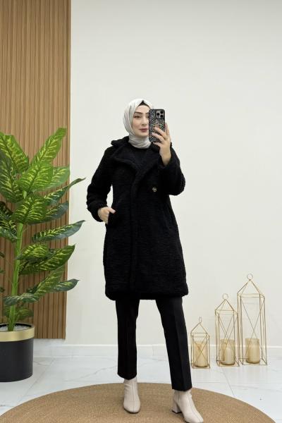 Ross peluş kaban Siyah