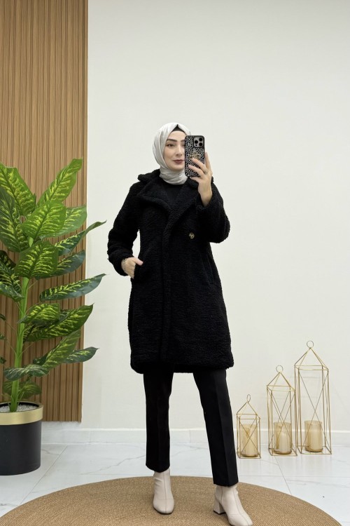 Ross peluş kaban Siyah