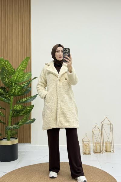 Ross peluş kaban Bej