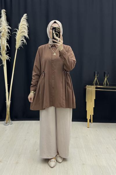 Sedef takım Kahverengi