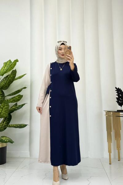 Selvi Elbise Lacivert