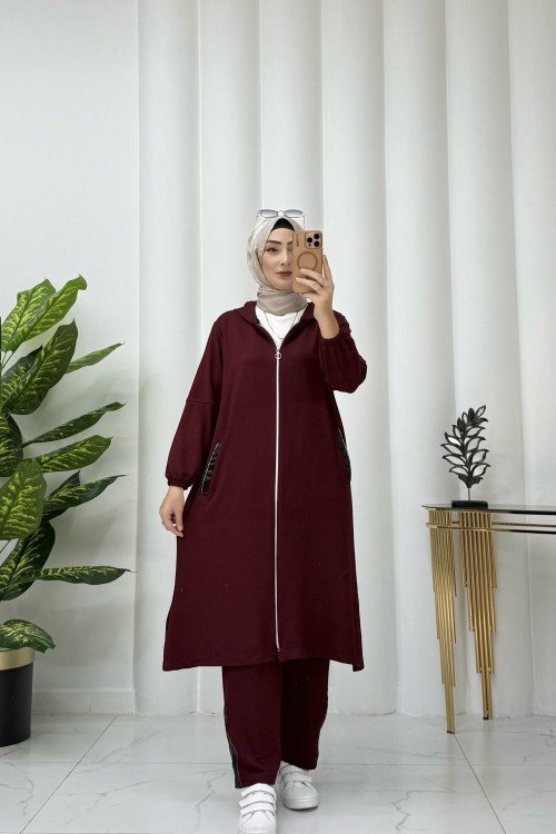 Şeyma takım Bordo