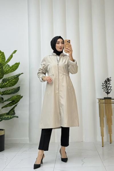 Yağmur trenç Taş Rengi