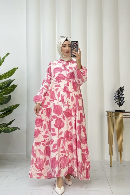Yaz Elbise Pembe