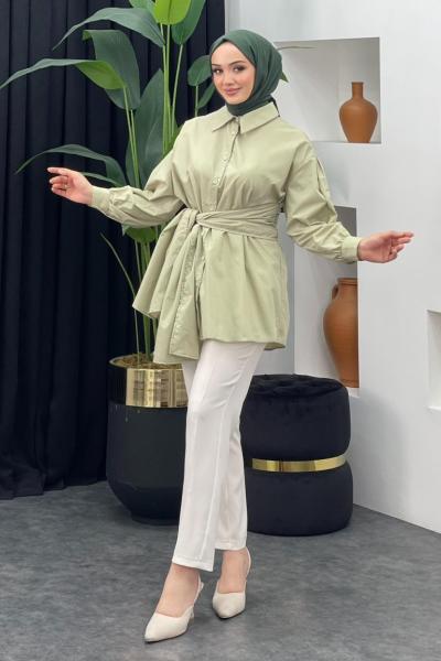 Akım Bağlamalı Gömlek