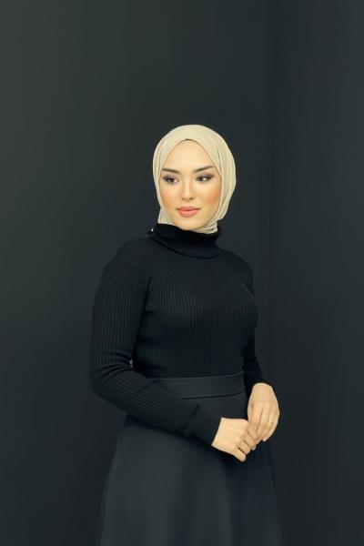 Balıkçı Yaka Triko Kazak