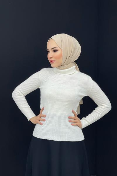 Balıkçı Yaka Triko Kazak