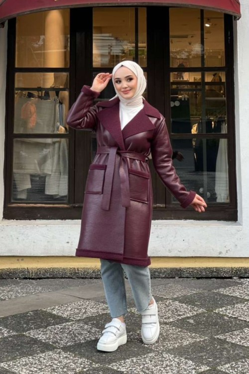 Deri Görünümlü Kap