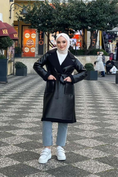Deri Görünümlü Kap