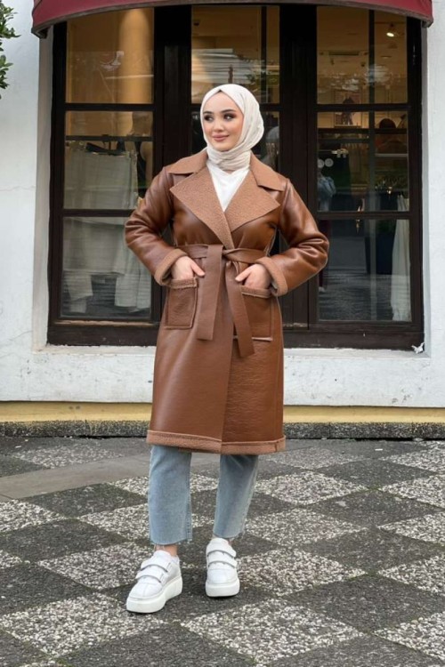 Deri Görünümlü Kap