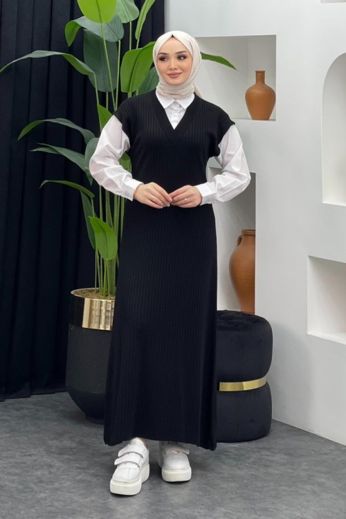 Hazal Triko Elbise