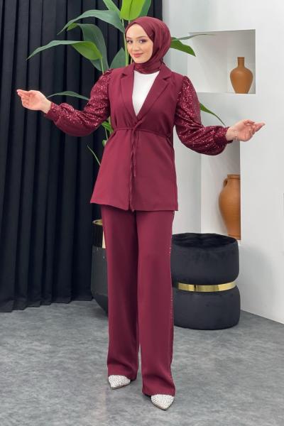 Hüda Pullu Abiye Takım