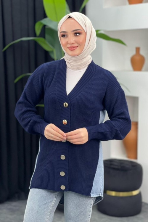 Kot Detaylı Hırka