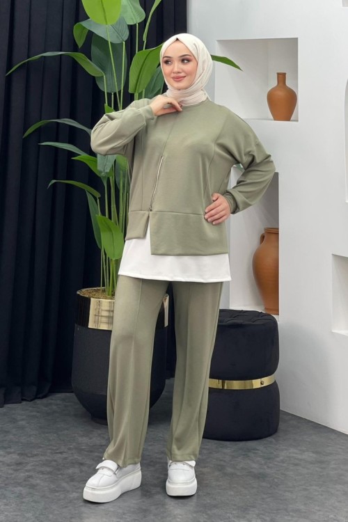 Leyla Pantolonlu Takım